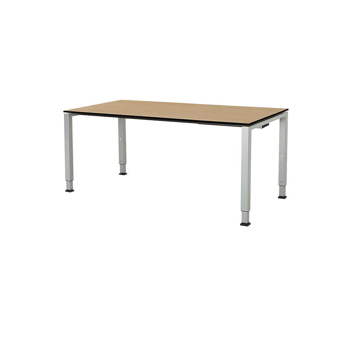 Stół prostokątny, konstrukcja nogi z rurki kwadratowej – mauser