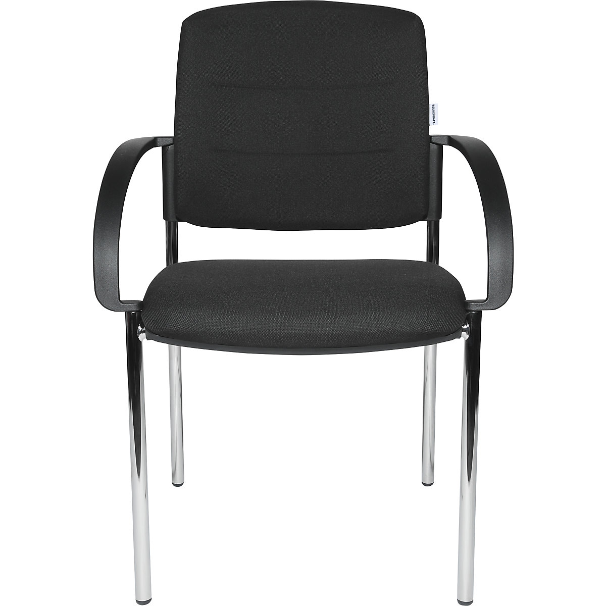 Krzesła dla gości, opak. 2 szt. – eurokraft pro (Zdjęcie produktu 4)-3