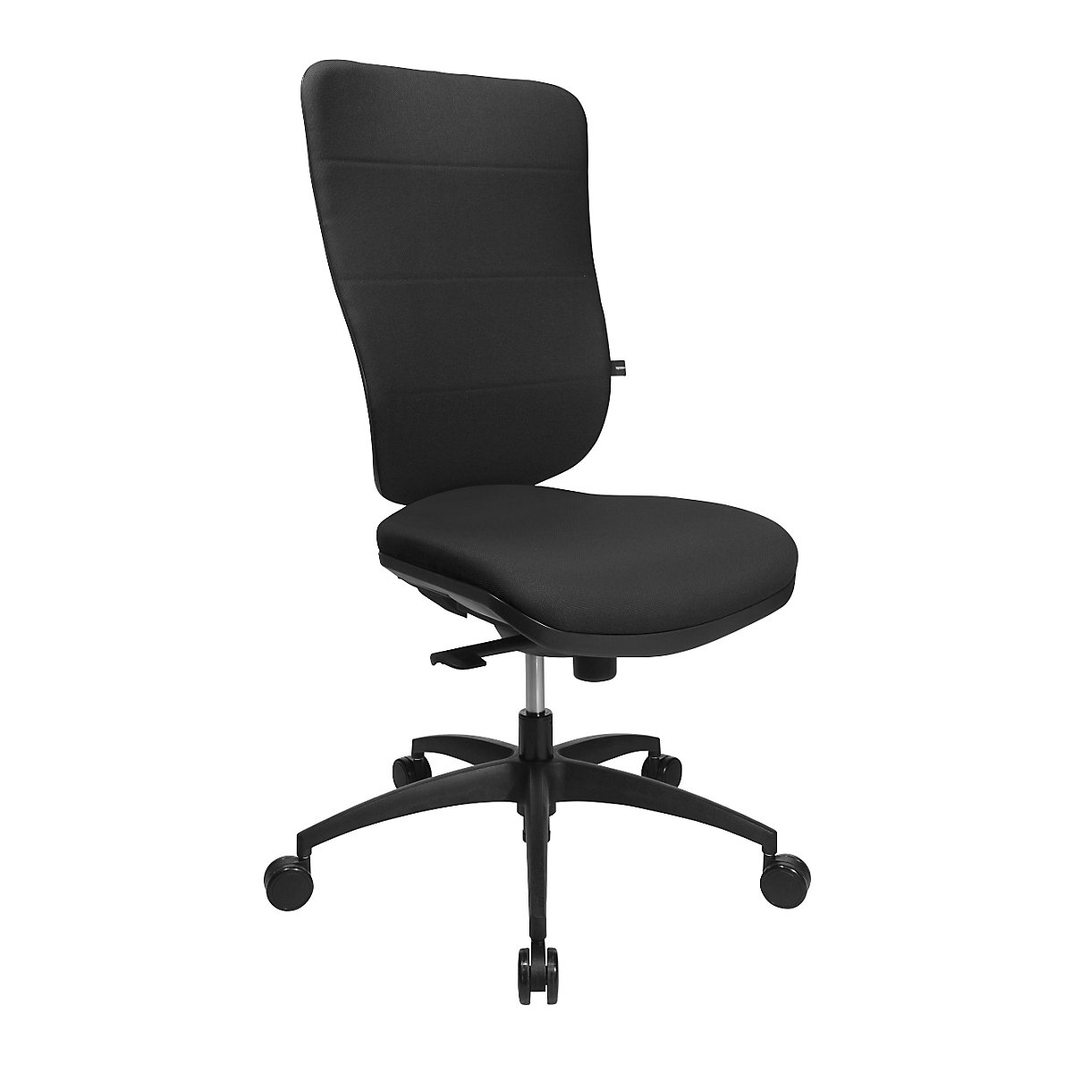 Krzesło obrotowe z podporą lędźwi, mechanizm synchroniczny, siedzisko z podporą lędźwi - Topstar
