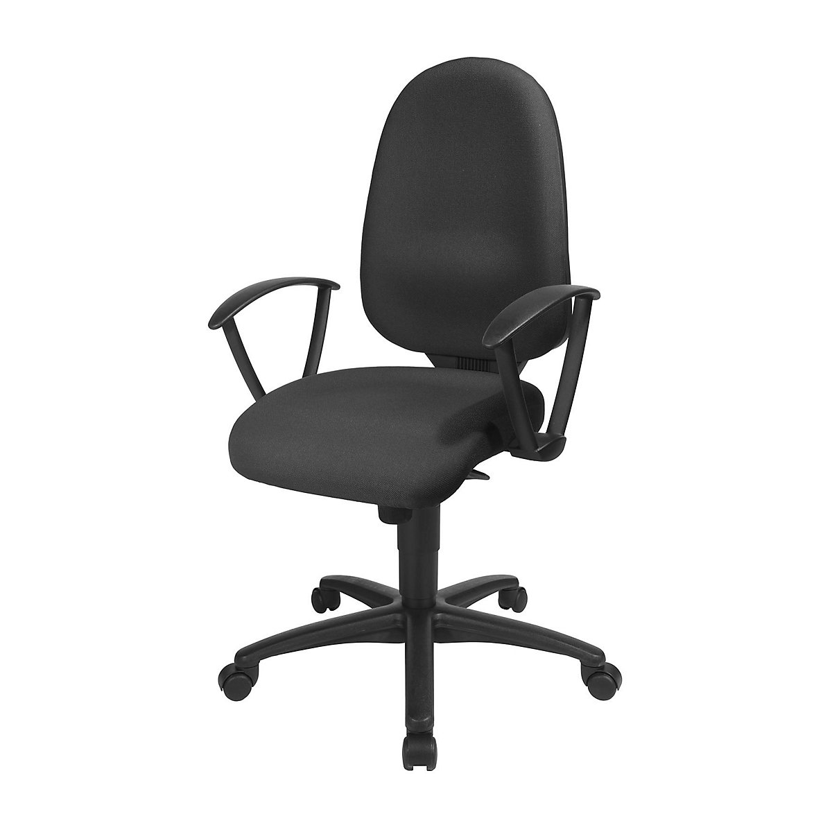 Krzesło obrotowe z podporą lędźwi, mechanizm synchroniczny, siedzisko z podporą lędźwi – Topstar (Zdjęcie produktu 62)-61