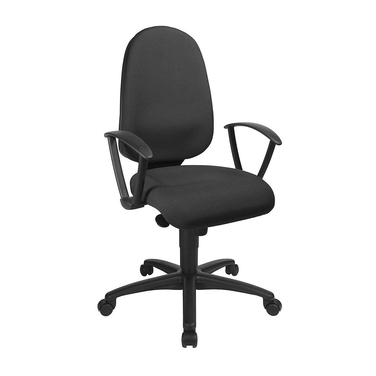 Krzesło obrotowe z podporą lędźwi, mechanizm synchroniczny, siedzisko z podporą lędźwi – Topstar (Zdjęcie produktu 65)-64