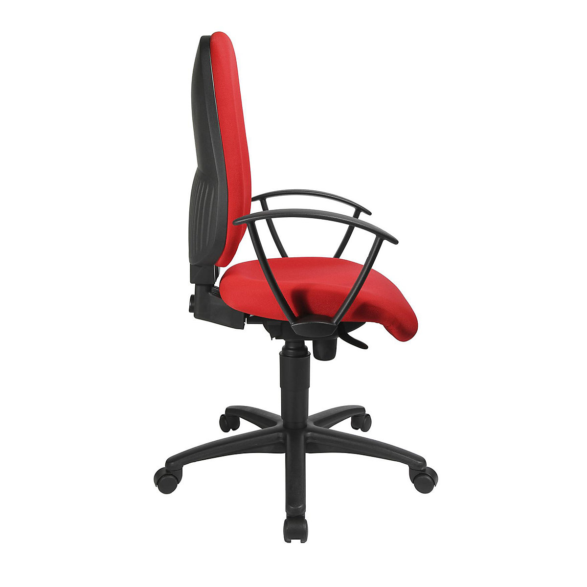 Krzesło obrotowe z podporą lędźwi, mechanizm synchroniczny, siedzisko z podporą lędźwi – Topstar (Zdjęcie produktu 9)-8