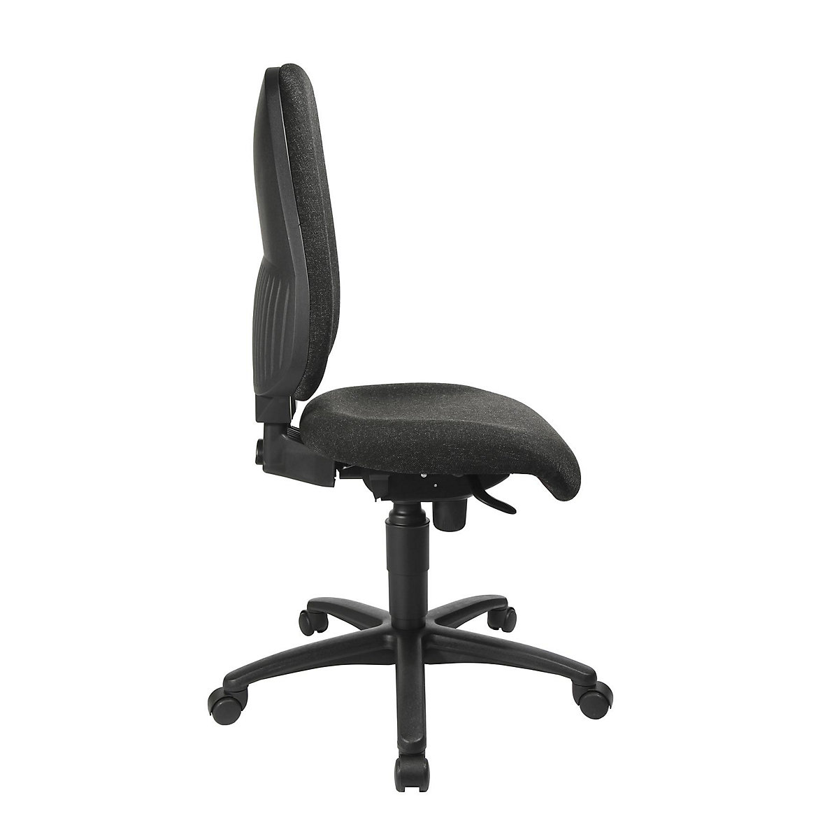 Krzesło obrotowe z podporą lędźwi, mechanizm synchroniczny, siedzisko z podporą lędźwi – Topstar (Zdjęcie produktu 49)-48