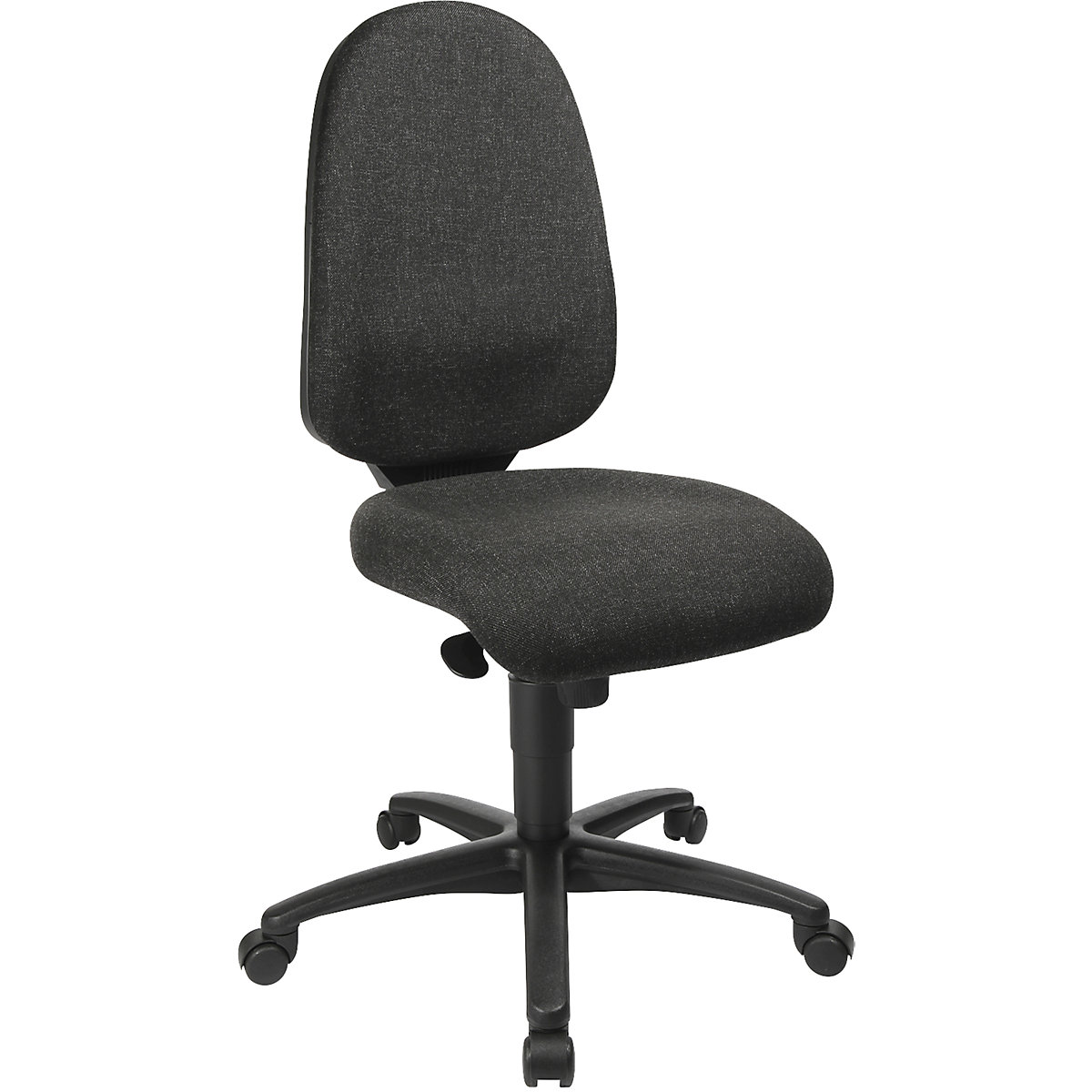 Krzesło obrotowe z podporą lędźwi, mechanizm synchroniczny, siedzisko z podporą lędźwi – Topstar (Zdjęcie produktu 51)-50