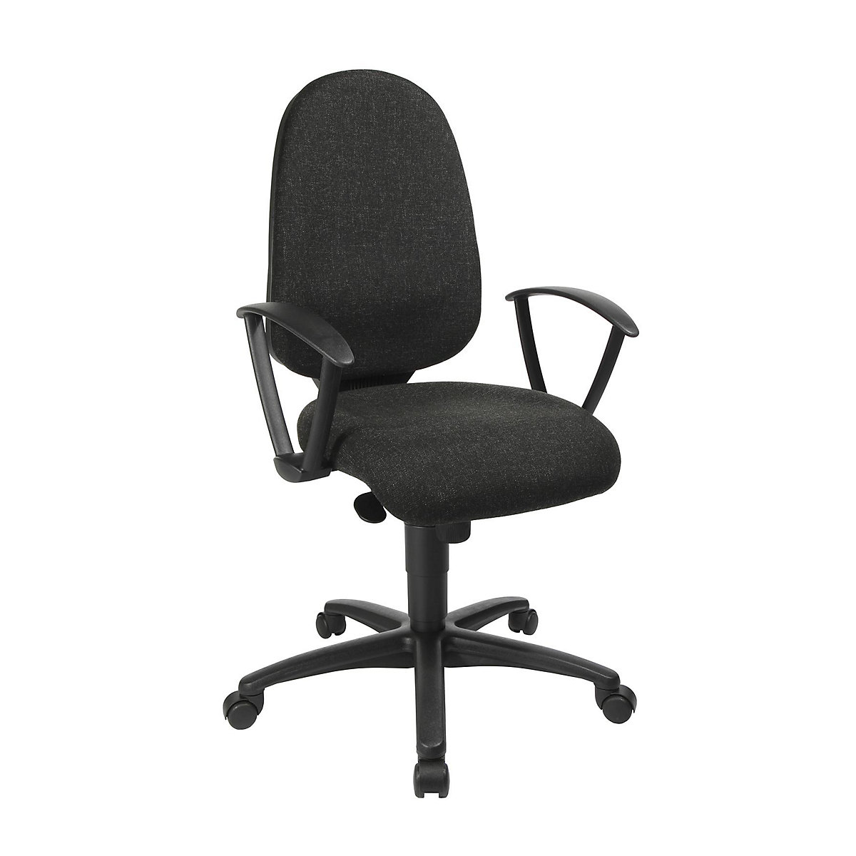 Krzesło obrotowe z podporą lędźwi, mechanizm synchroniczny, siedzisko z podporą lędźwi – Topstar (Zdjęcie produktu 55)-54