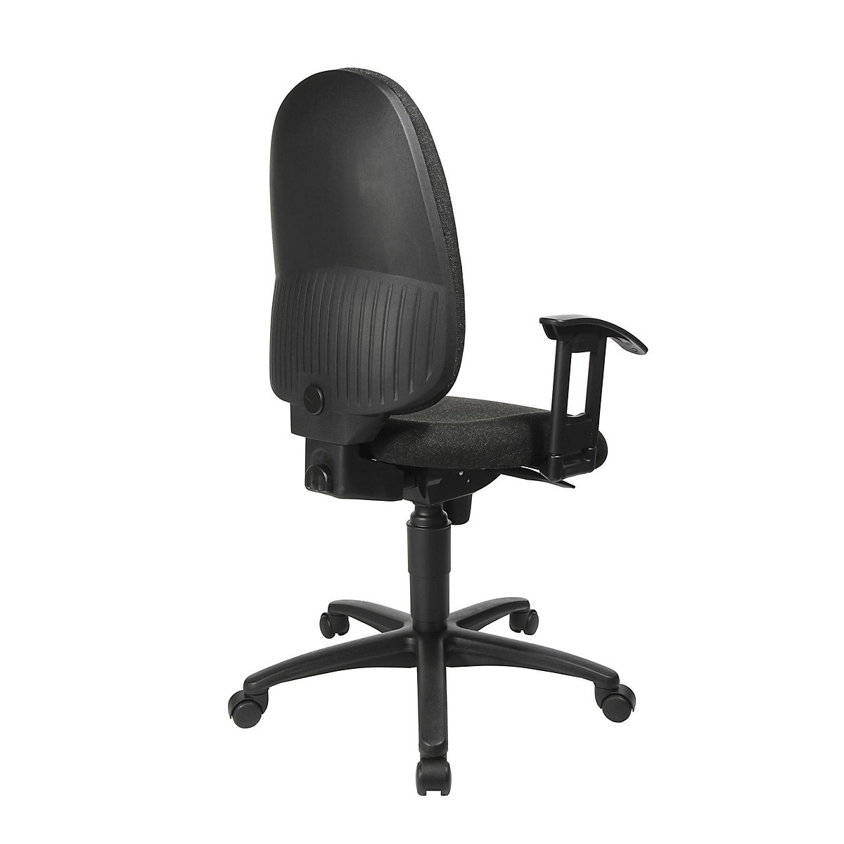 Krzesło obrotowe z podporą lędźwi, mechanizm synchroniczny, siedzisko z podporą lędźwi – Topstar (Zdjęcie produktu 58)-57