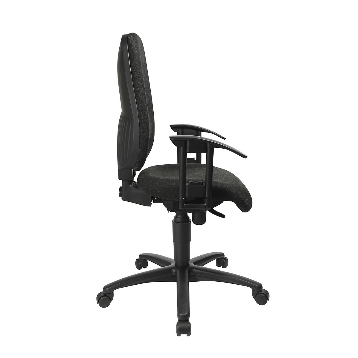 Krzesło obrotowe z podporą lędźwi, mechanizm synchroniczny, siedzisko z podporą lędźwi – Topstar (Zdjęcie produktu 59)-58