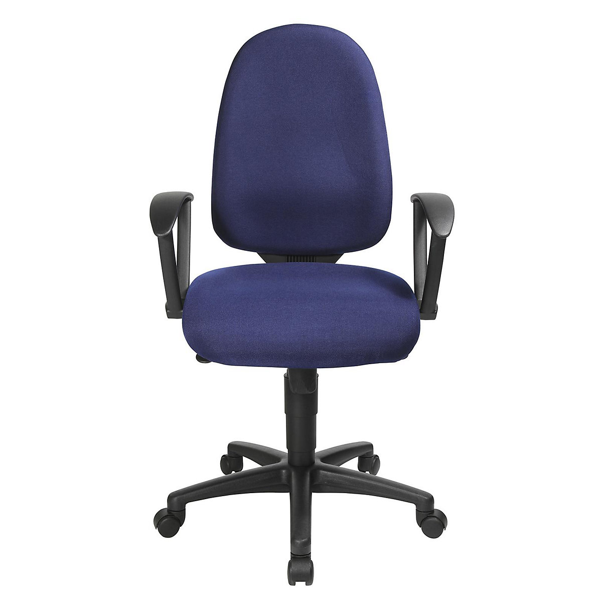 Krzesło obrotowe z podporą lędźwi, mechanizm synchroniczny, siedzisko z podporą lędźwi – Topstar (Zdjęcie produktu 36)-35