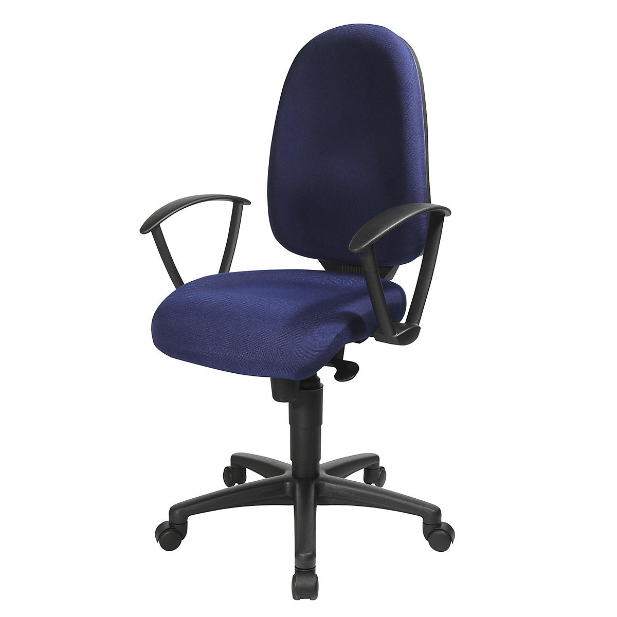 Krzesło obrotowe z podporą lędźwi, mechanizm synchroniczny, siedzisko z podporą lędźwi – Topstar (Zdjęcie produktu 38)-37