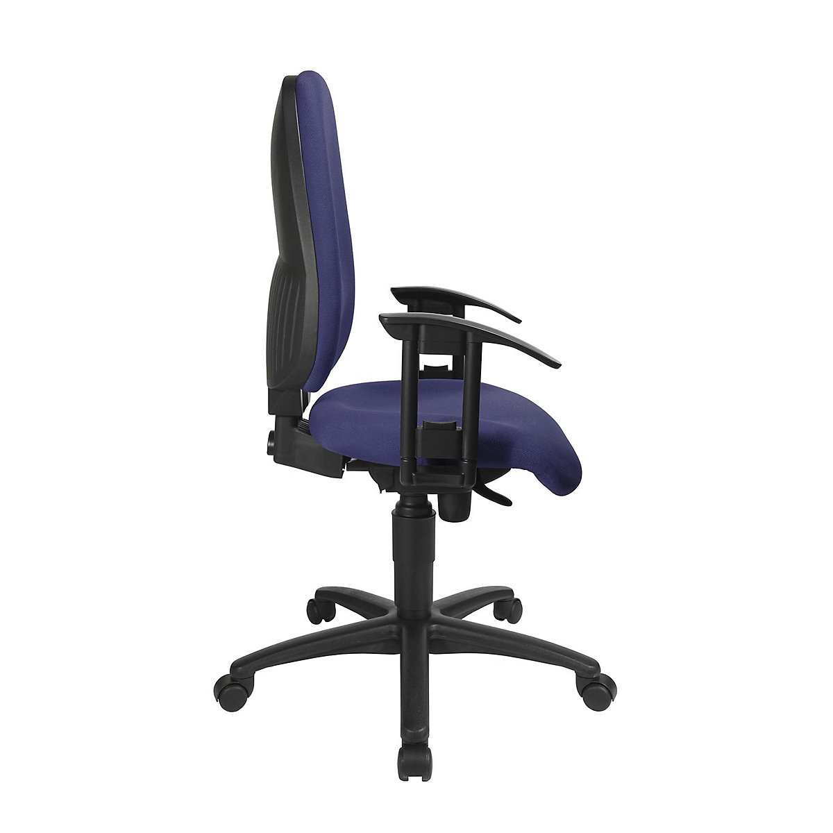 Krzesło obrotowe z podporą lędźwi, mechanizm synchroniczny, siedzisko z podporą lędźwi – Topstar (Zdjęcie produktu 43)-42