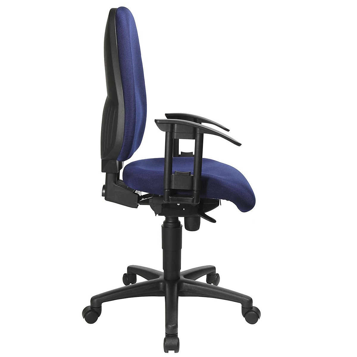 Krzesło obrotowe z podporą lędźwi, mechanizm synchroniczny, siedzisko z podporą lędźwi – Topstar (Zdjęcie produktu 45)-44