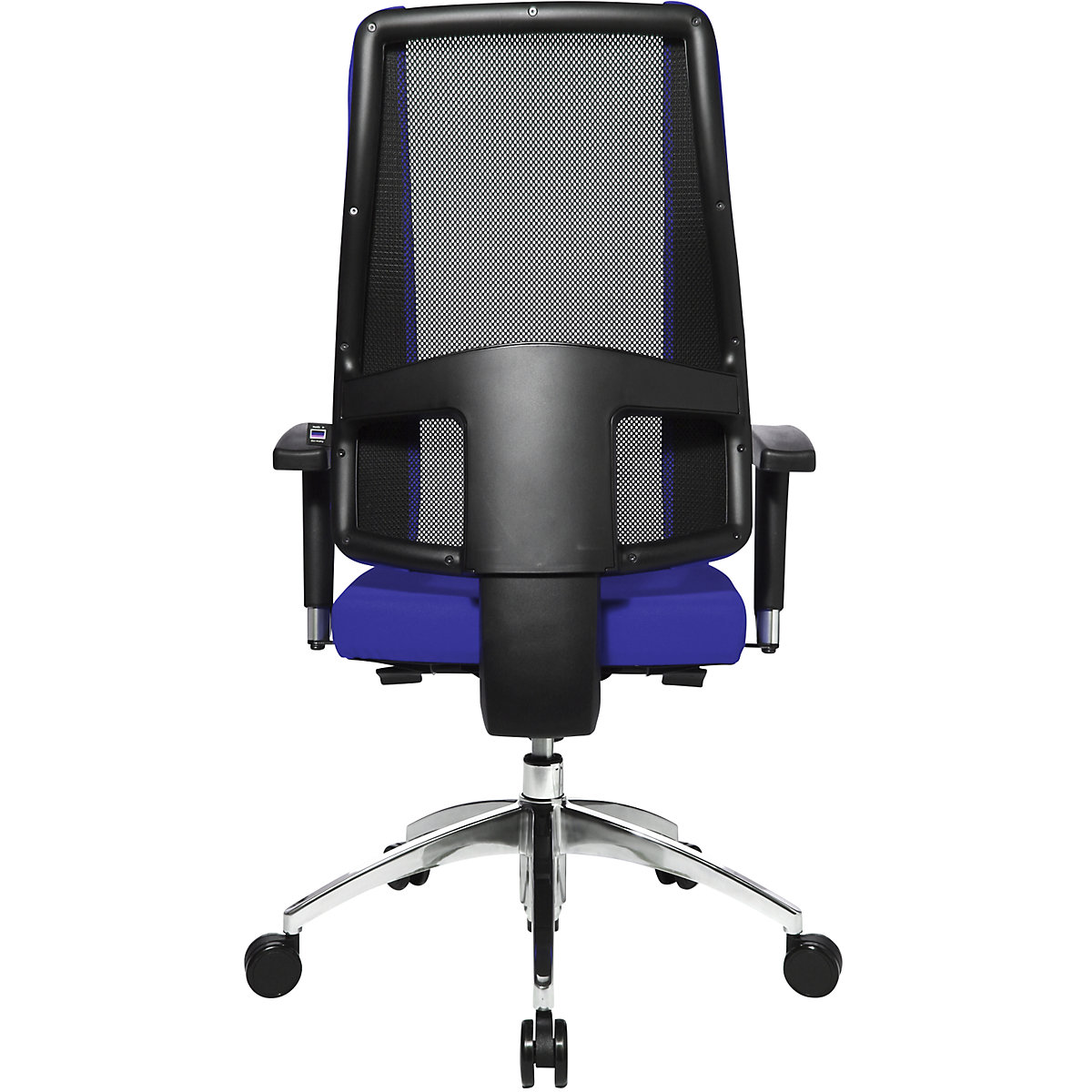 Obrotowe krzesło biurowe AIR SYNCRO – Topstar (Zdjęcie produktu 3)-2