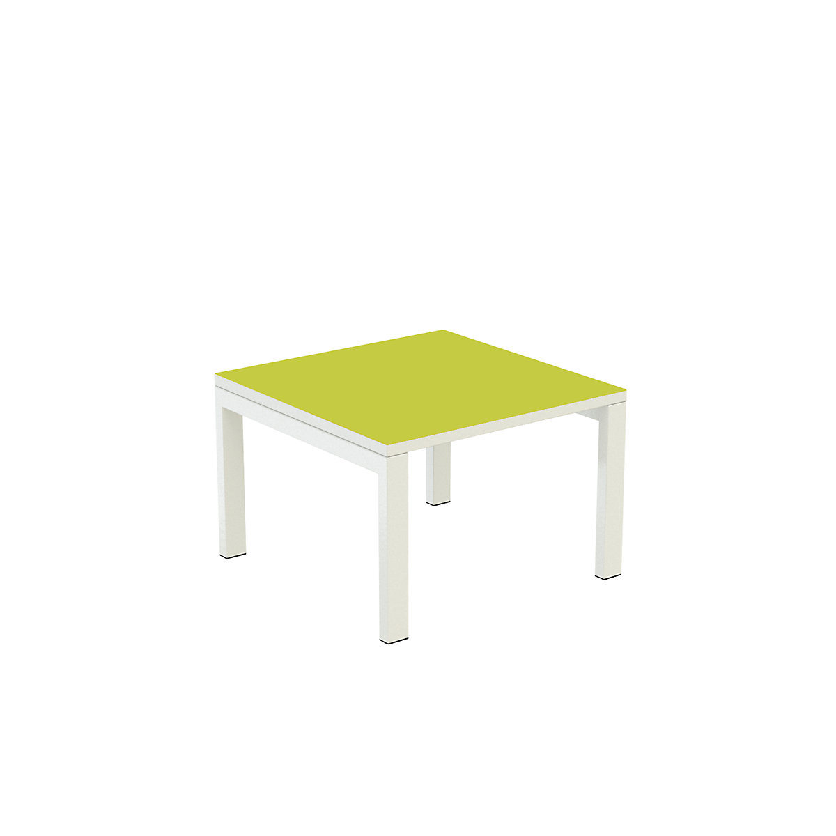 Stół dostawny easyDesk® – Paperflow, wys. x szer. x głęb. 400 x 600 x 600 mm, zielony-7