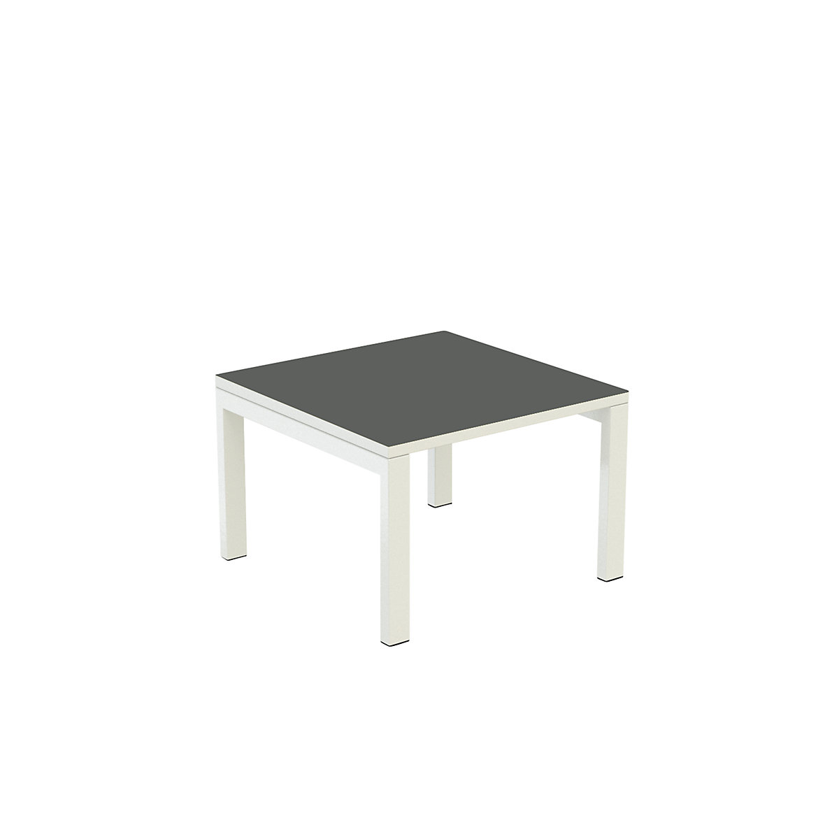 Stół dostawny easyDesk® – Paperflow, wys. x szer. x głęb. 400 x 600 x 600 mm, antracytowy-10
