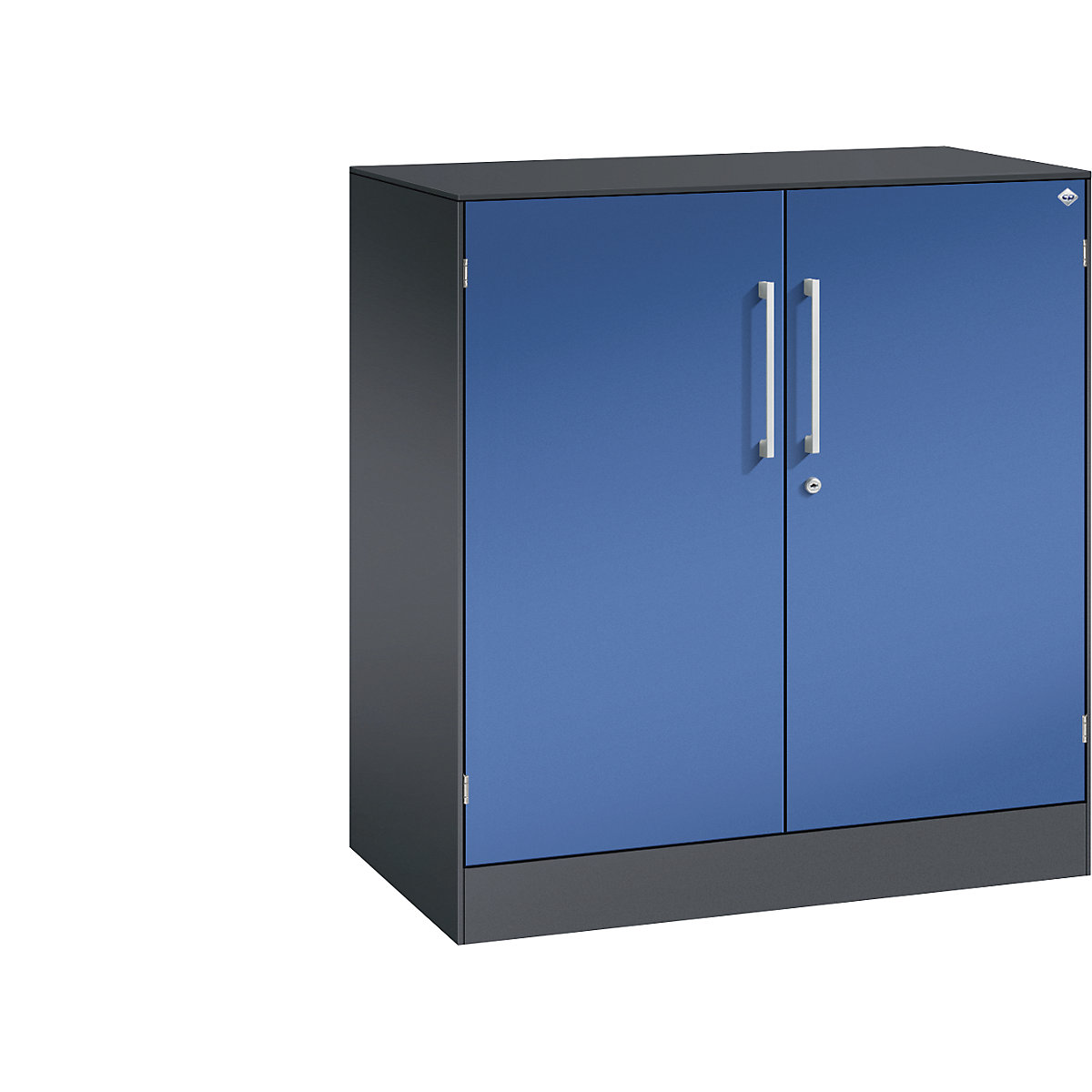 Szafa z drzwiami skrzydłowymi ASISTO, wys. 897 mm – C+P (Zdjęcie produktu 2)-1