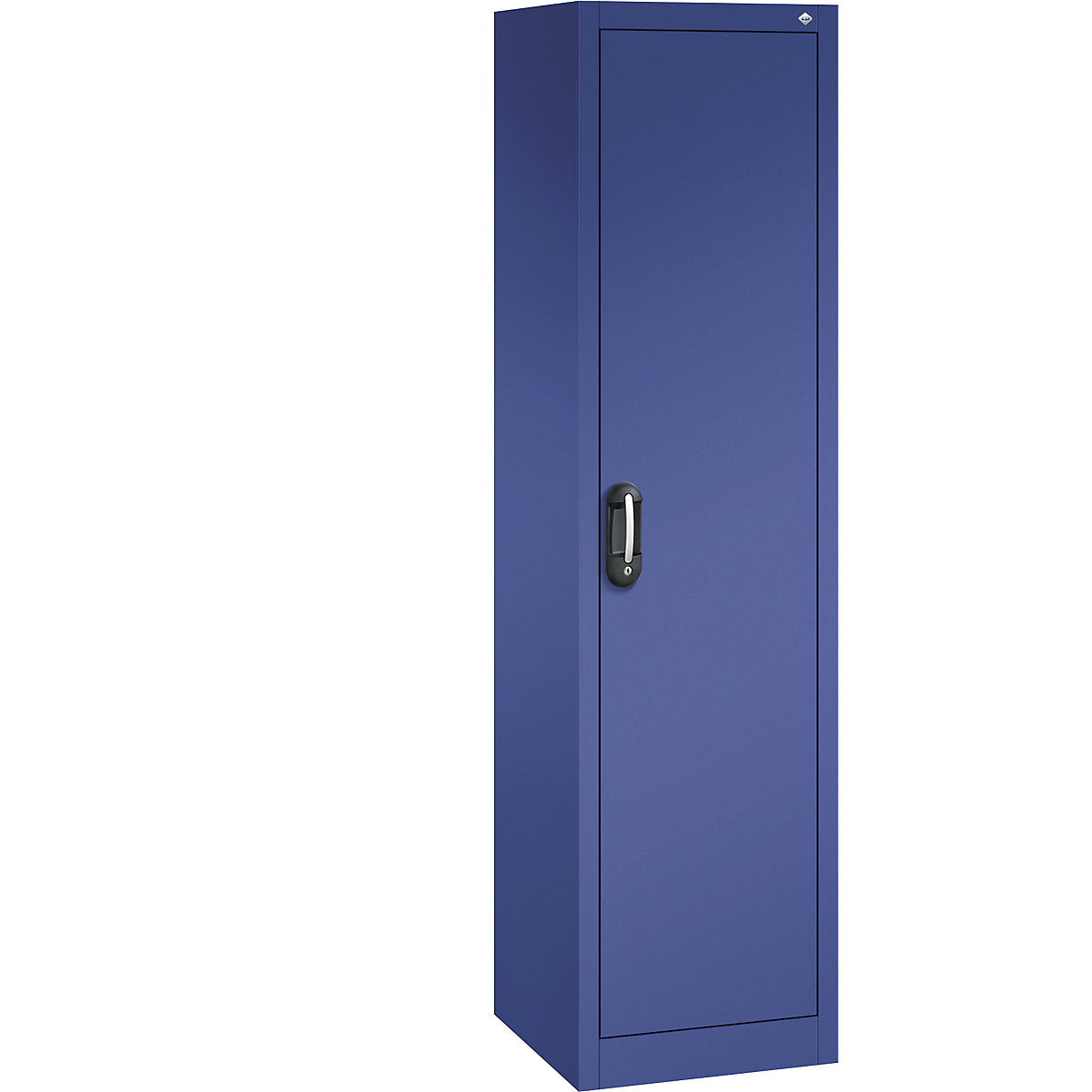 Szafa uniwersalna ACURADO – C+P, szer. x głęb. 500 x 500 mm, niebieski (lapis) / niebieski (lapis)
