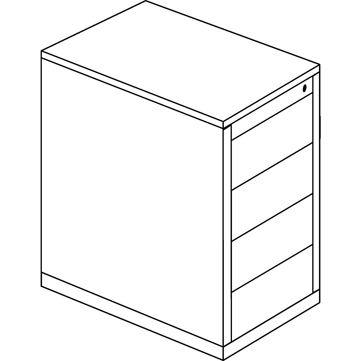 Kontener szufladowy – mauser (Zdjęcie produktu 4)-3