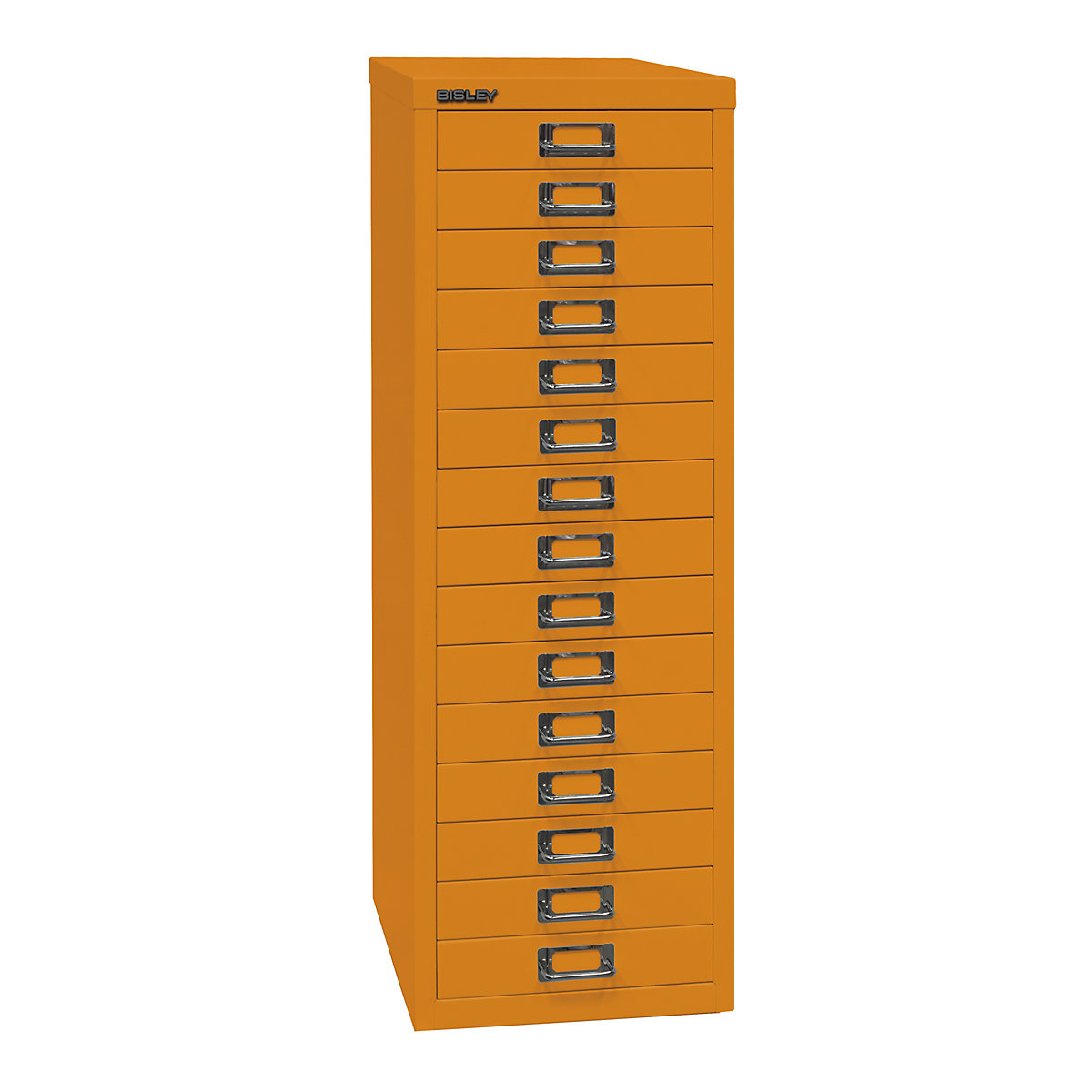 MultiDrawer™ seria 39 – BISLEY, DIN A4, 15 szuflad, pomarańczowy-6