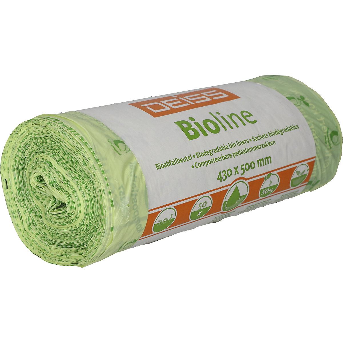 Bolsas de basura Bioline ecovio® &ndash; Deiss