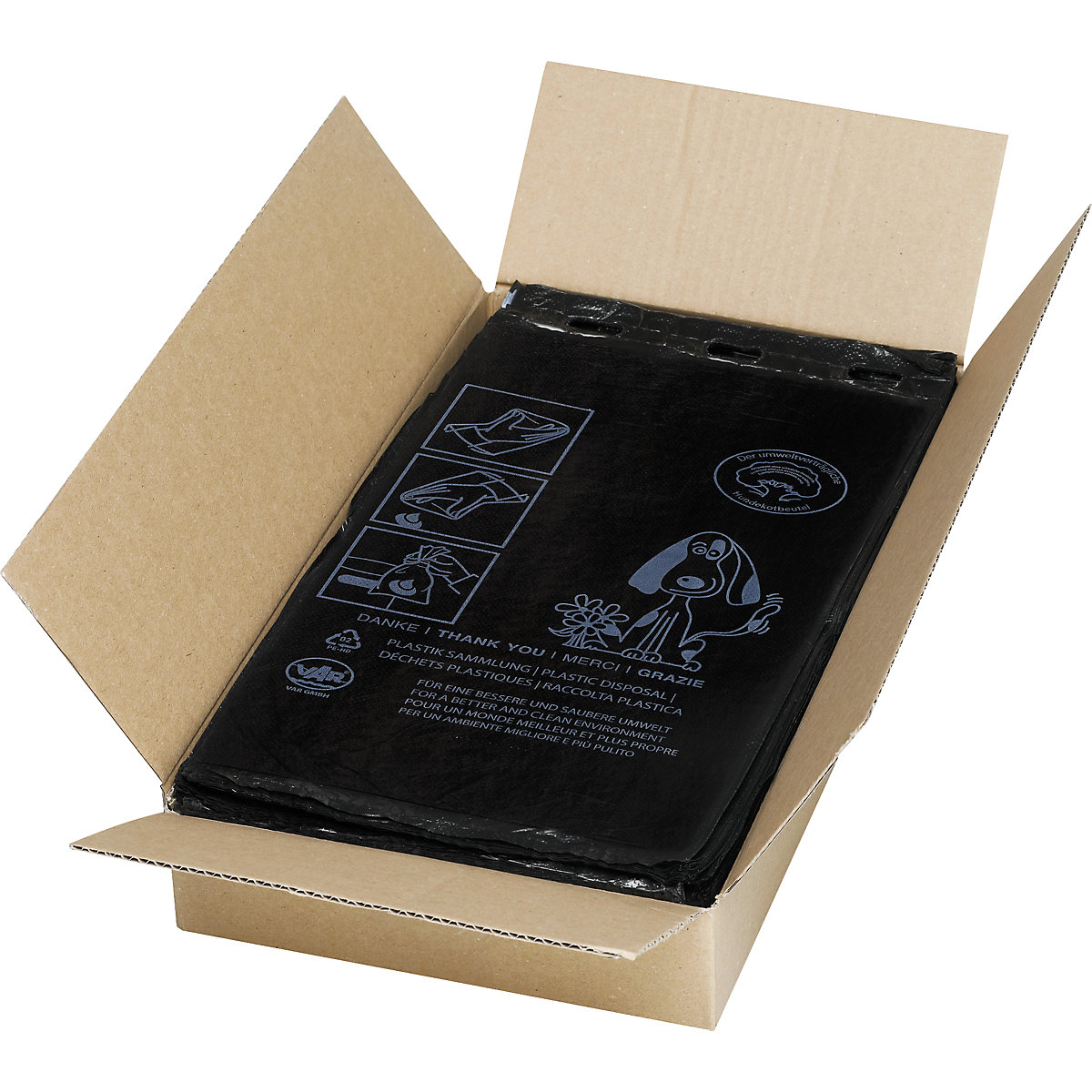 Bolsas para excrementos de perro, PE – VAR (Imagen del producto 2)-1