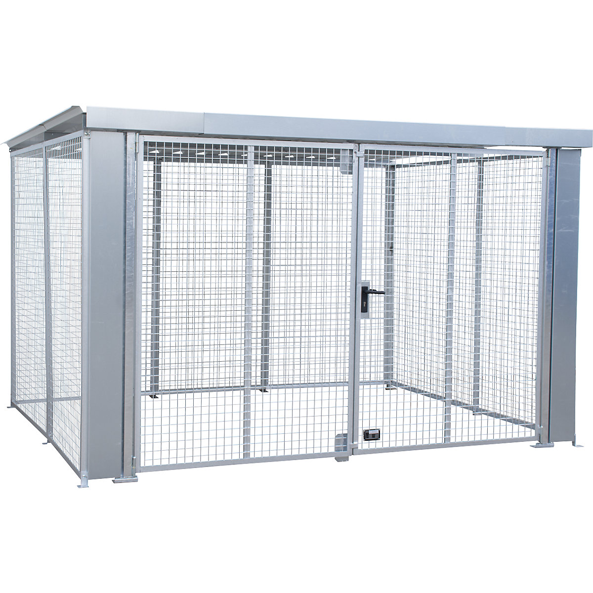 Contenedor de rejilla para bombonas de gas &ndash; eurokraft pro