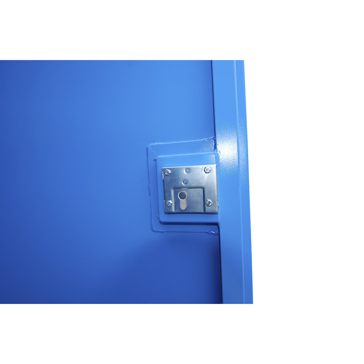 Contenedor con estanterías para sustancias peligrosas – eurokraft pro (Imagen del producto 7)-6