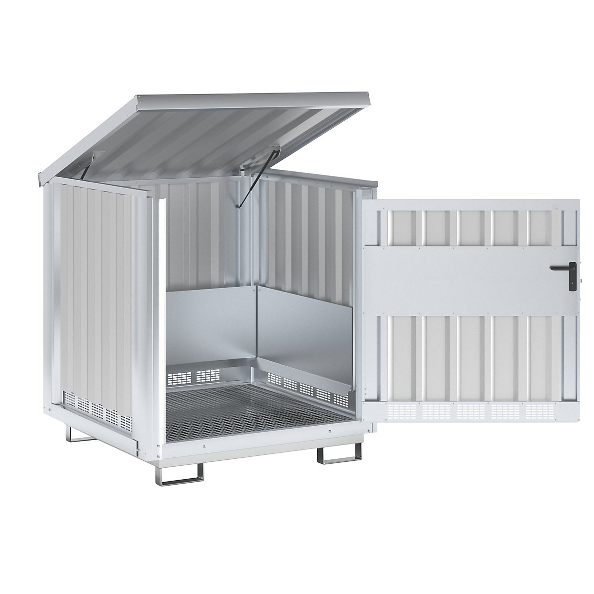 Depósito de acero para sustancias peligrosas &ndash; eurokraft pro