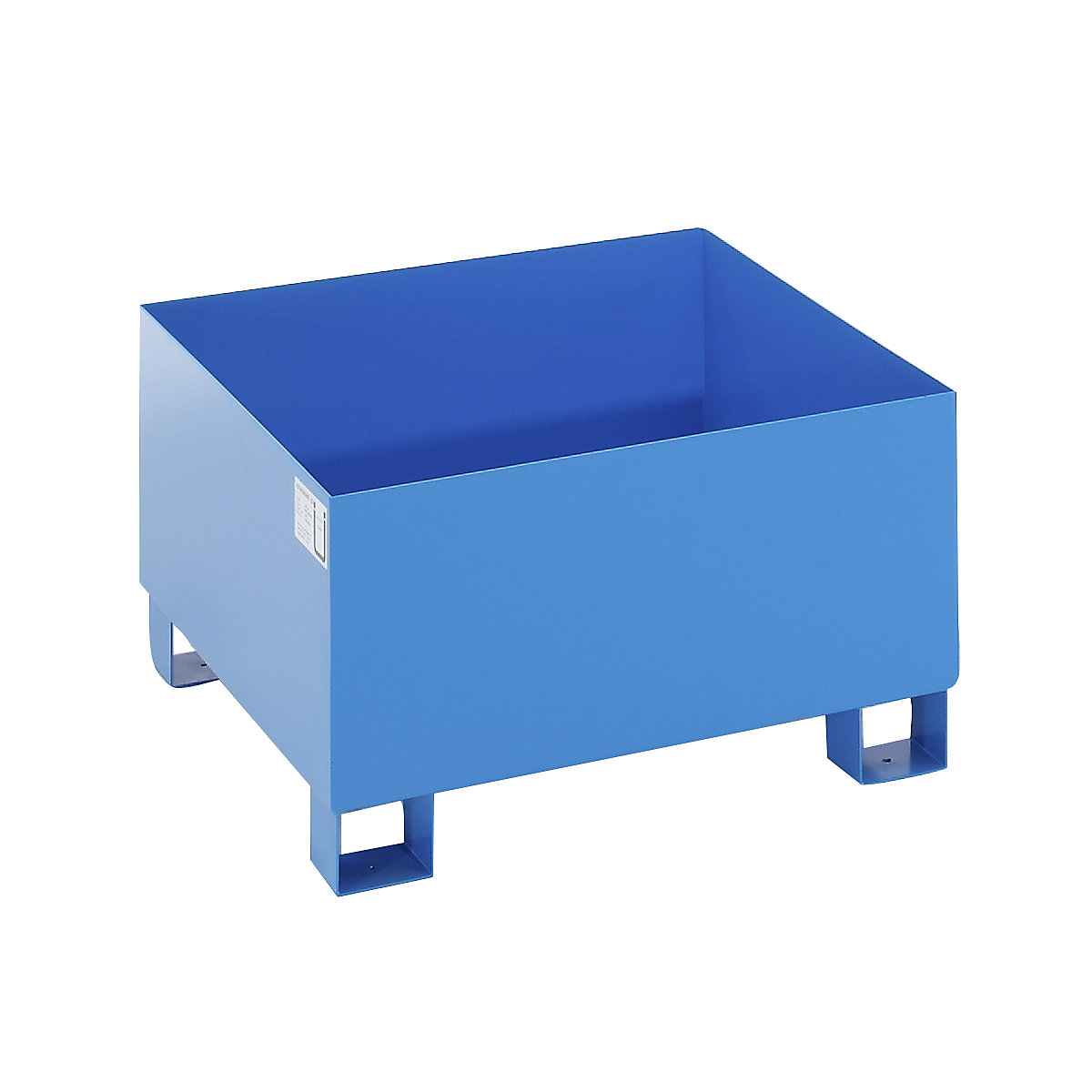 Cubeta colectora de acero para bidones de 200 l &ndash; eurokraft basic