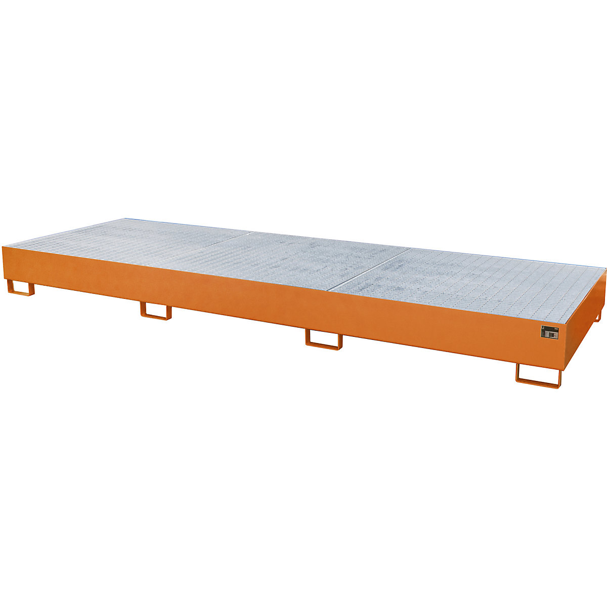 Cubeta colectora de acero para contenedores depósito IBC / KTC – eurokraft pro (Imagen del producto 3)-2