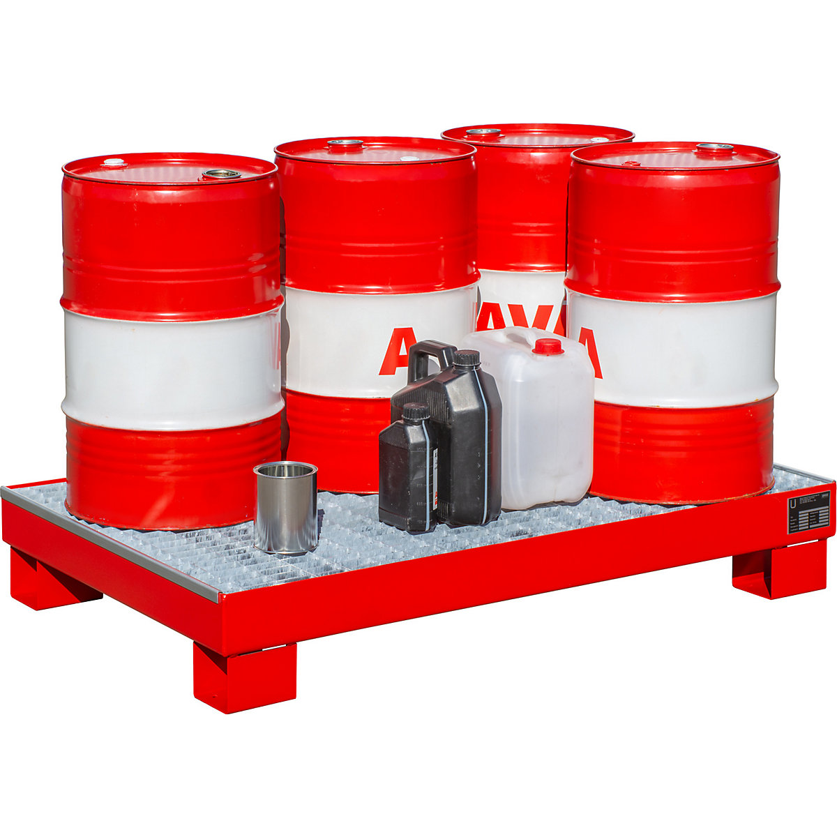 Cubeta colectora de acero – eurokraft pro (Imagen del producto 3)-2