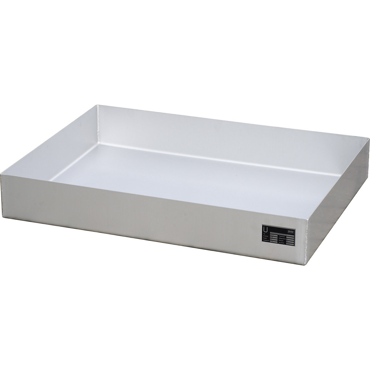 Cubeta de acero inoxidable para palets – eurokraft pro (Imagen del producto 3)-2