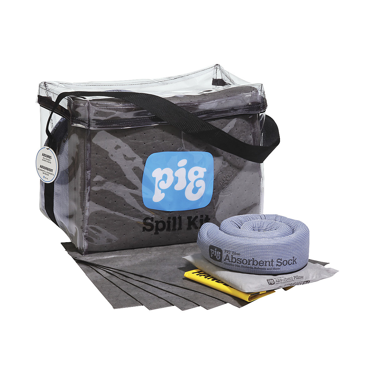 Kit de emergencia en bolsa transparente &ndash; PIG