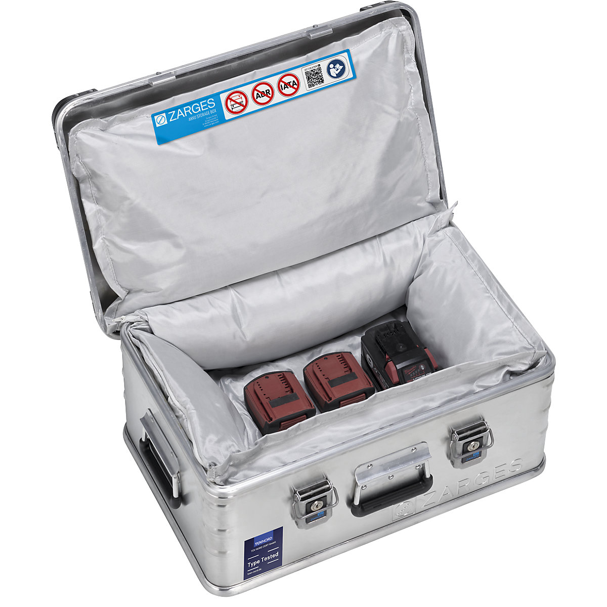 Recipiente de seguridad AKKU STORAGE BOX – ZARGES (Imagen del producto 3)-2