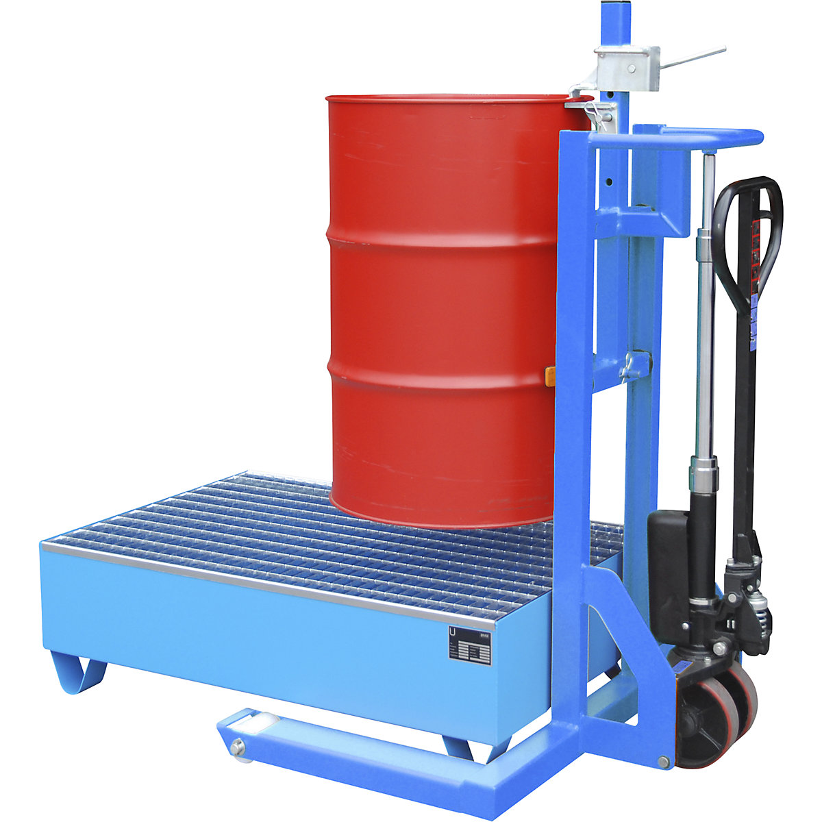 Rodador elevador de bidones FHR 600 G &ndash; eurokraft pro