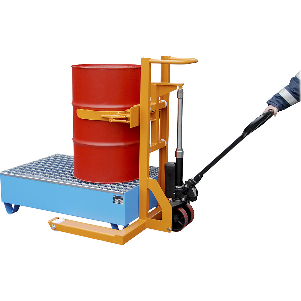 Rodador elevador de bidones FHR 600 K – eurokraft pro (Imagen del producto 2)-1