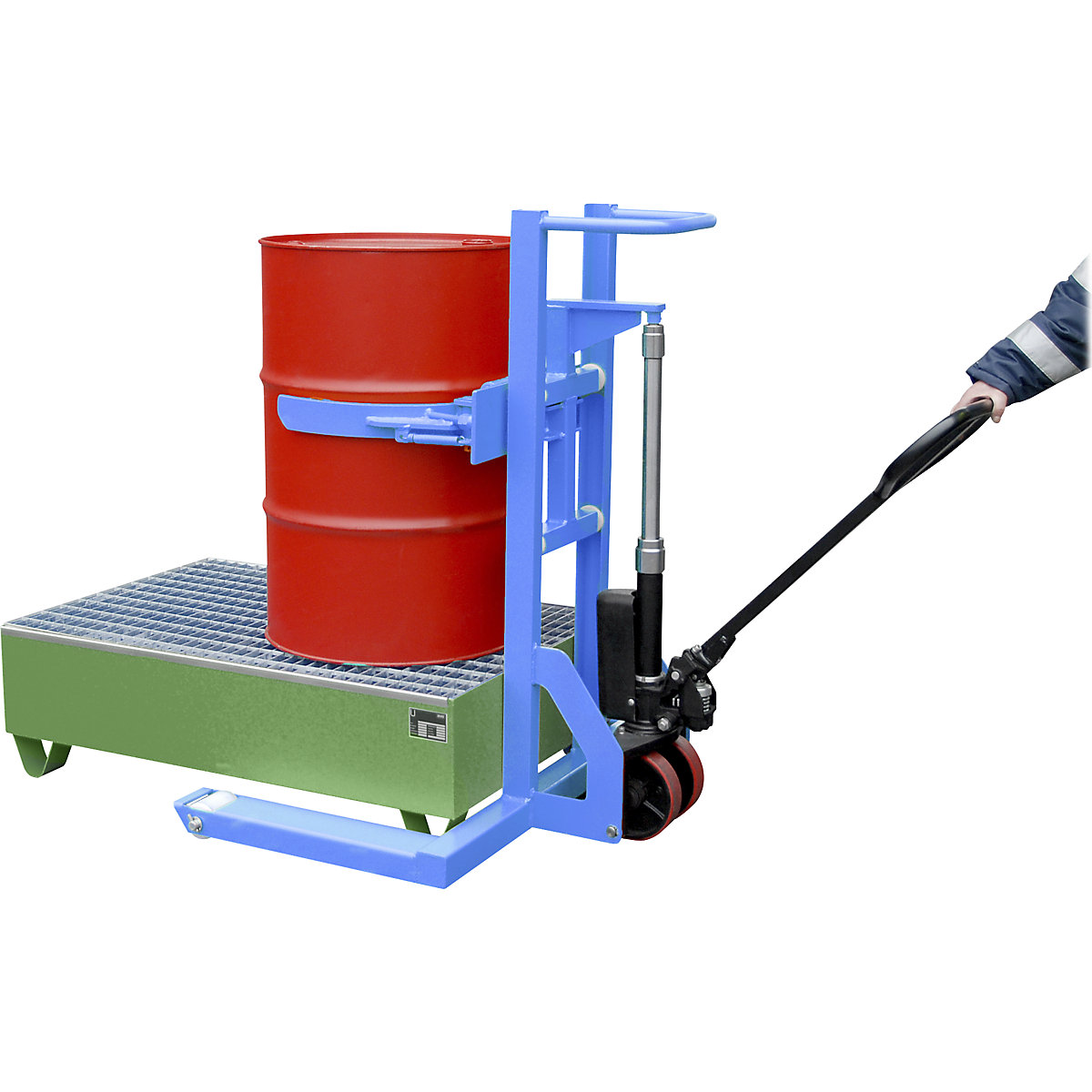 Rodador elevador de bidones FHR 600 K &ndash; eurokraft pro