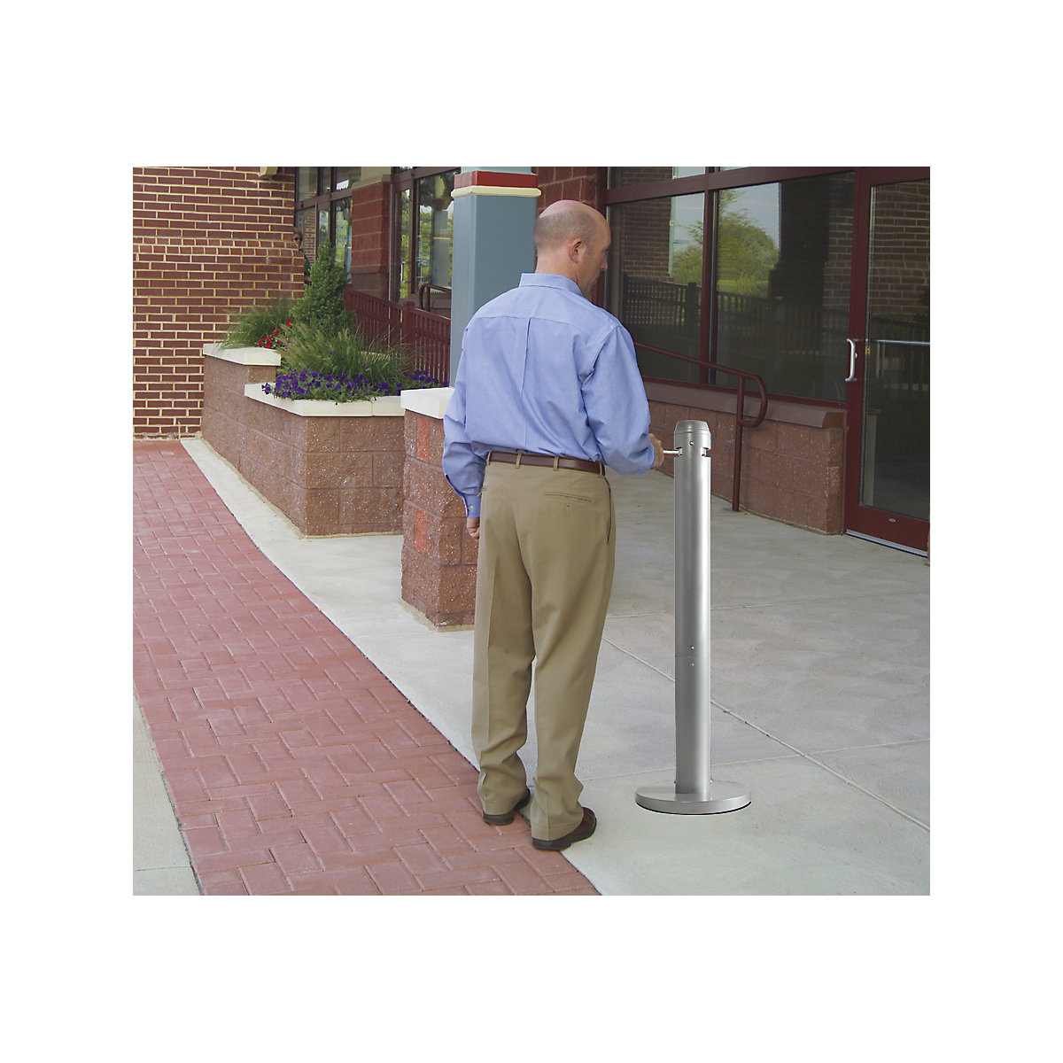 Columna-cenicero – Rubbermaid (Imagen del producto 2)-1