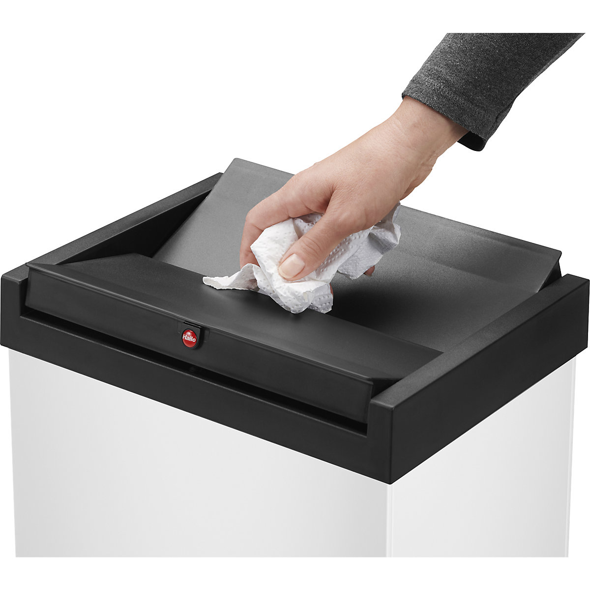 Caja para residuos con tapa oscilante BIG-BOX SWING – Hailo (Imagen del producto 3)-2