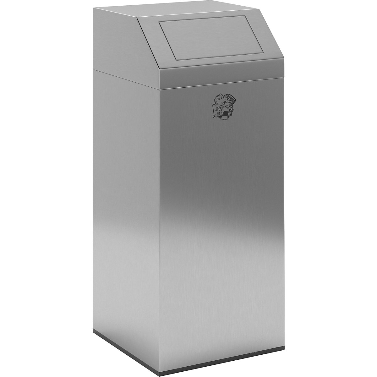 Colector de residuos de acero inoxidable, para interiores y exteriores &ndash; VAR