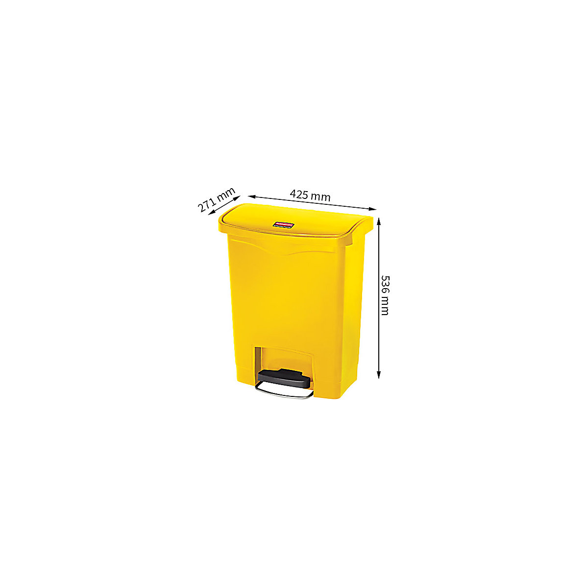 Cubo de pedal SLIM JIM® – Rubbermaid (Imagen del producto 2)-1