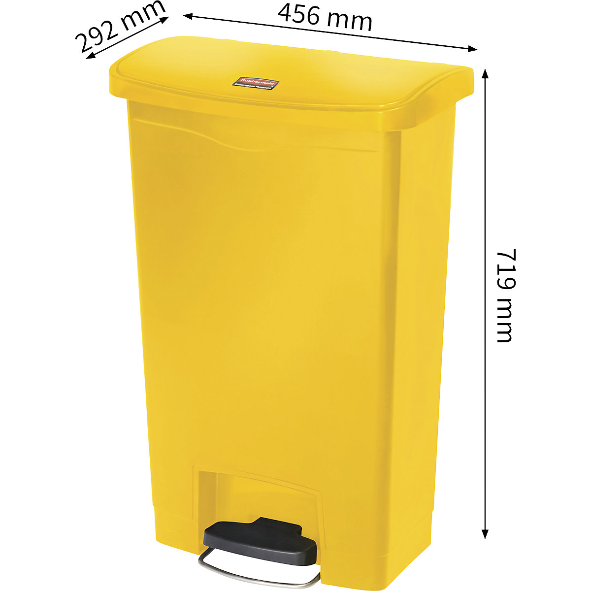 Cubo de pedal SLIM JIM® – Rubbermaid (Imagen del producto 4)-3