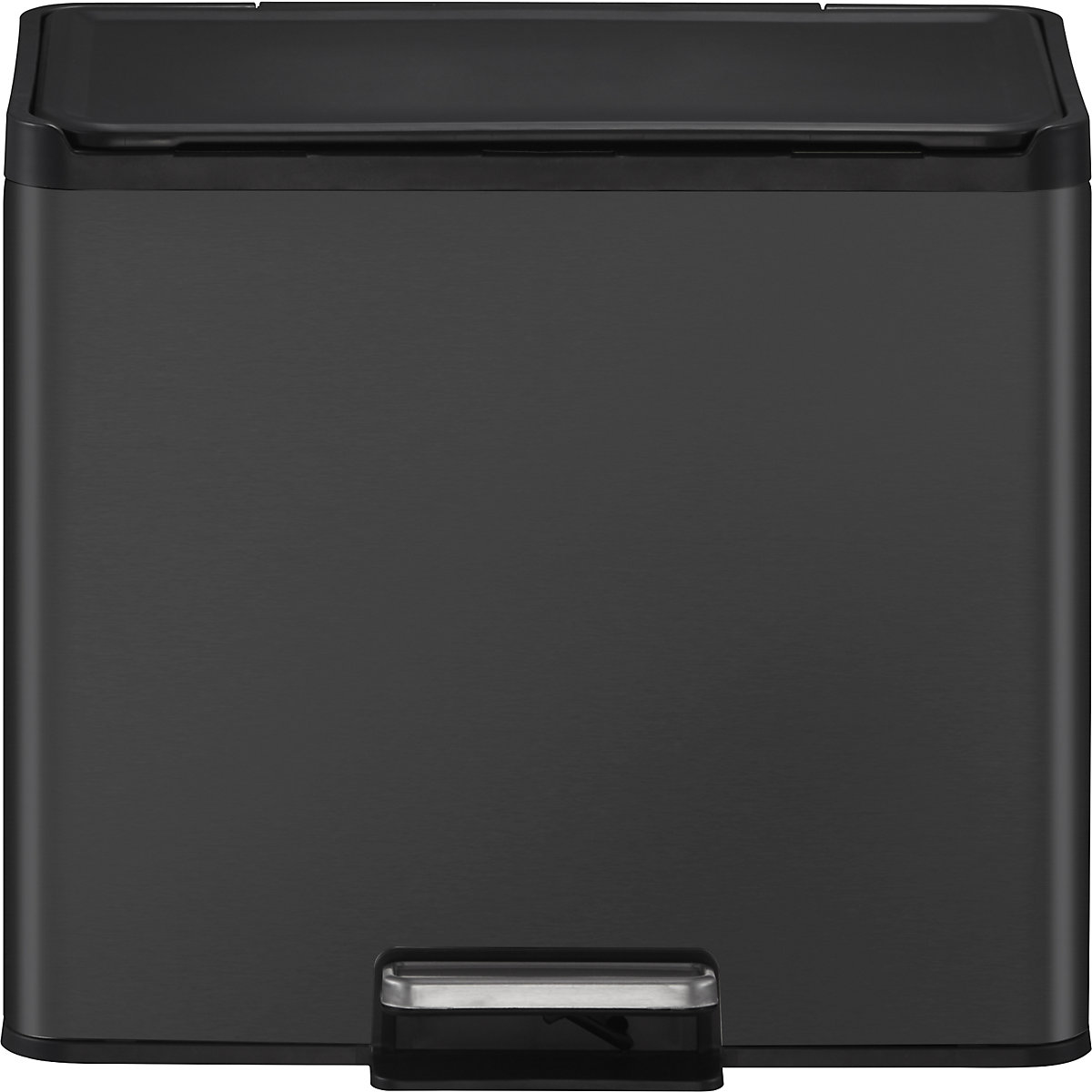 Papelera de pedal Recycler, acero &ndash; EKO