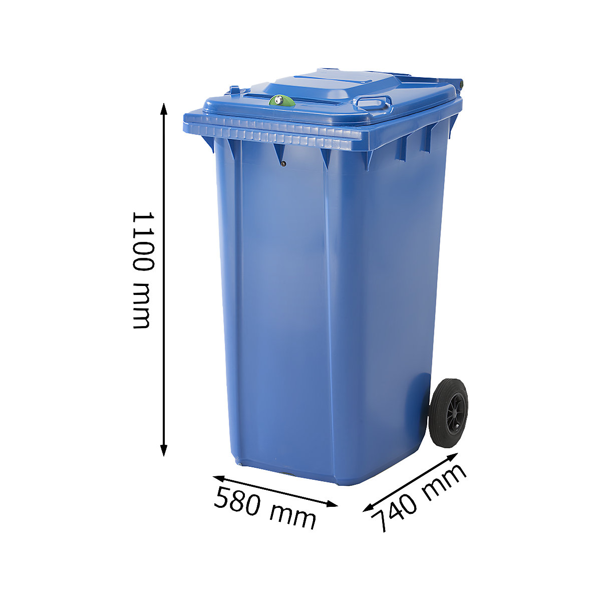 Recipiente de protección de datos con ranura, bajo llave (Imagen del producto 5)-4