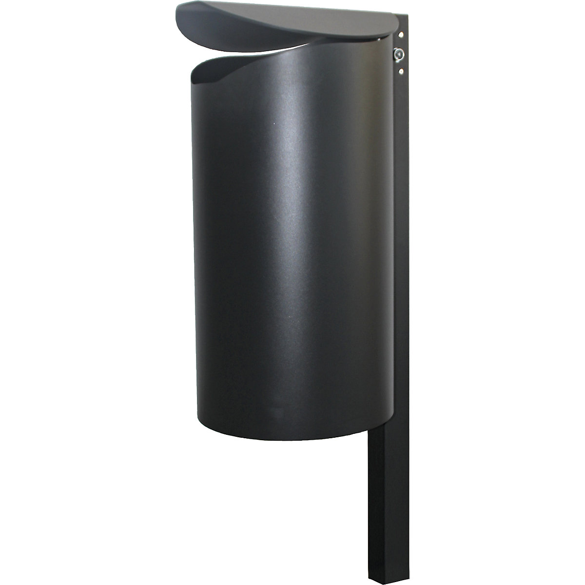 Recipiente de residuos para exteriores con poste (Imagen del producto 3)-2