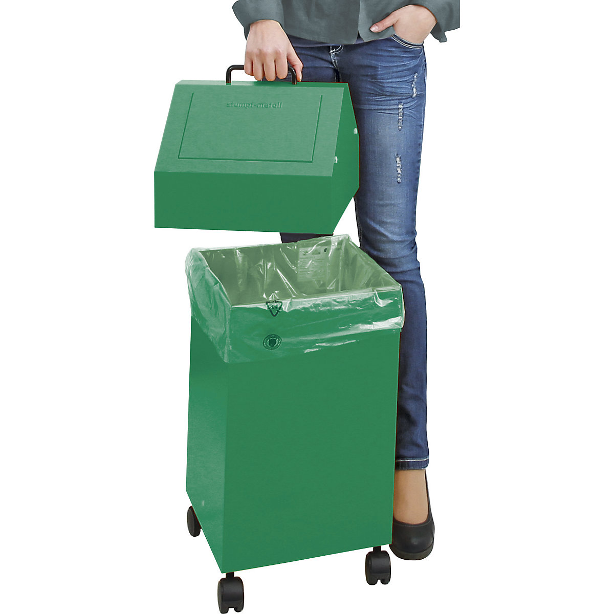 Recipiente con trampilla para separar materiales (Imagen del producto 5)-4