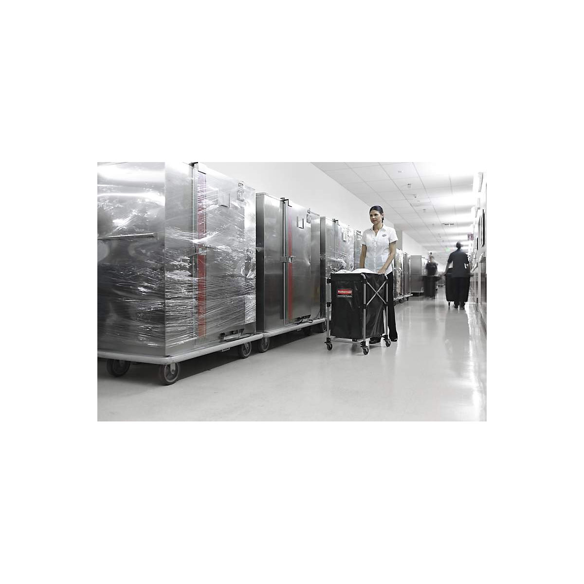 Colector de colada / carro de basura – Rubbermaid (Imagen del producto 4)-3