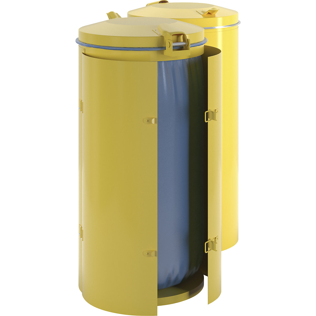 Colector de residuos de chapa de acero &ndash; VAR