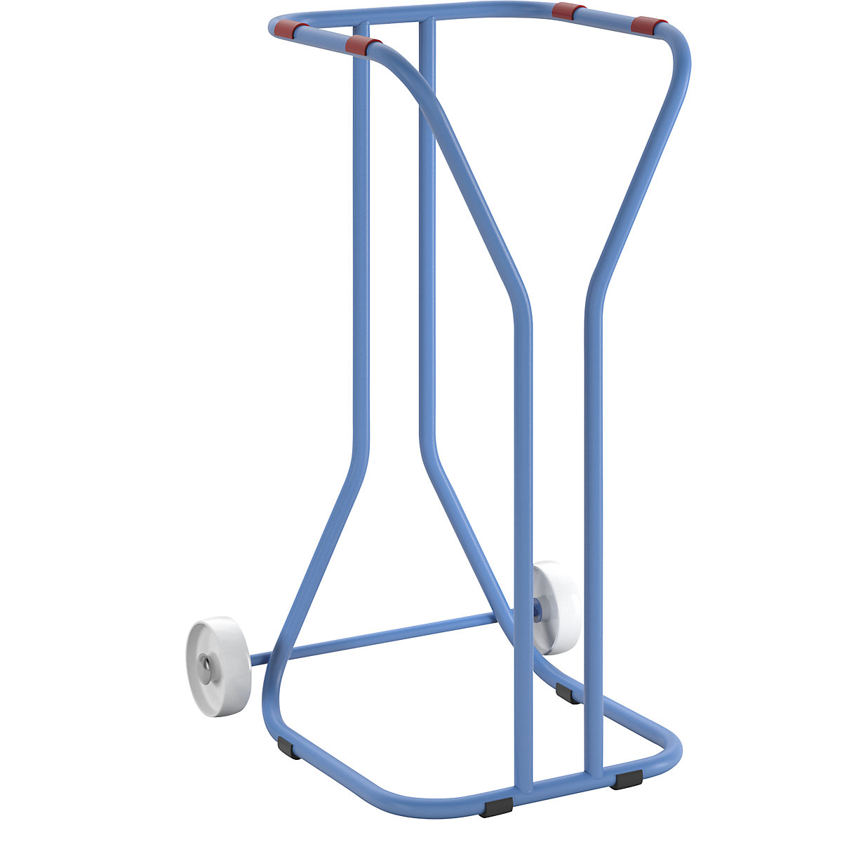 Portabolsa de basura de gran capacidad para separar materiales, acero &ndash; eurokraft pro