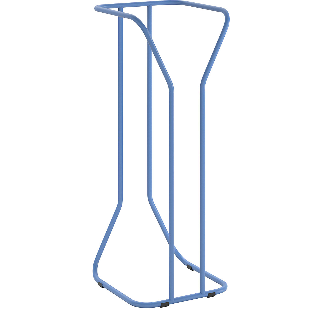 Portabolsa de basura de gran capacidad para separar materiales, acero &ndash; eurokraft pro