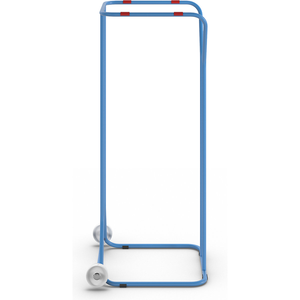 Portabolsa de basura de gran capacidad para separar materiales, acero – eurokraft pro (Imagen del producto 4)-3